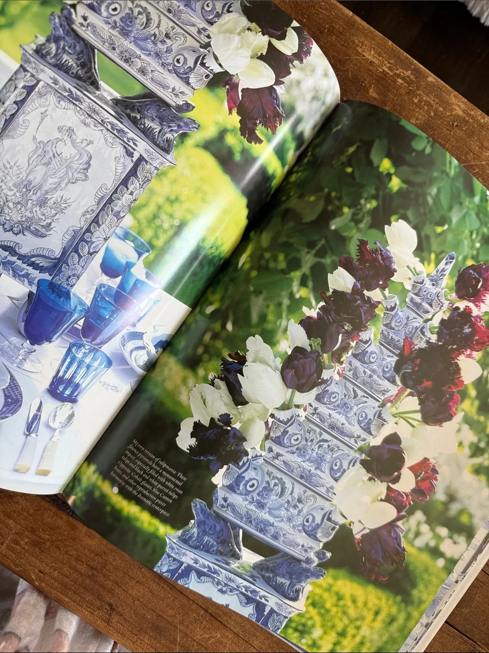 A Passion for Blue & White Coffee Table Book by Carolyne Roehm - Picture 6 of 15